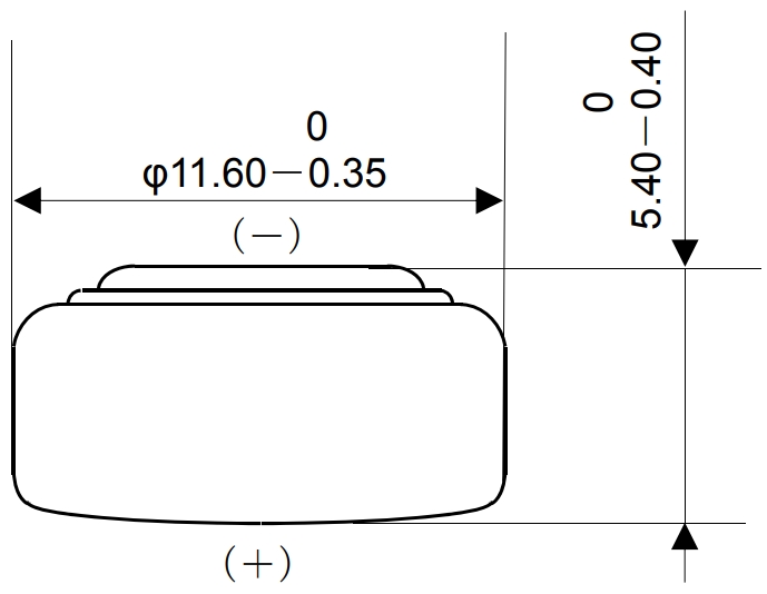 LR44 Dimensions